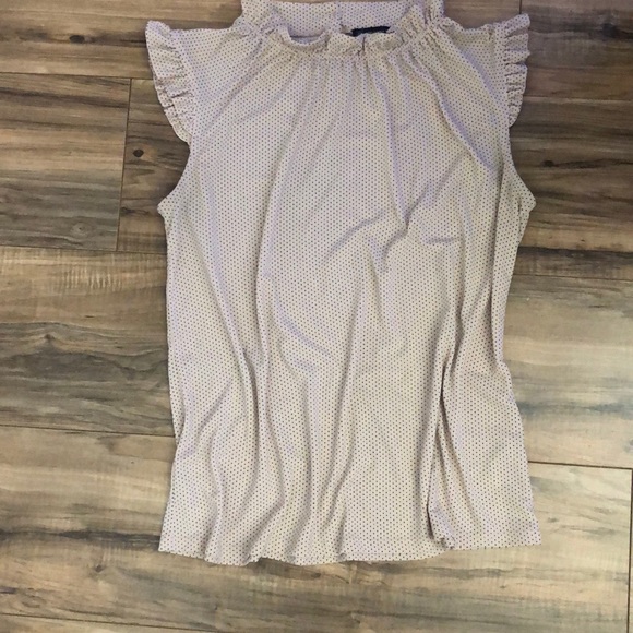 Adrianna Papell • Poke a Dot Sleeveless Blouse - Picture 11 of 12